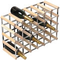 Customized design 72 bottle traditional modular pine wood wine rack kits